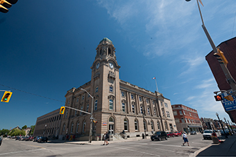 Exterior street view of a building